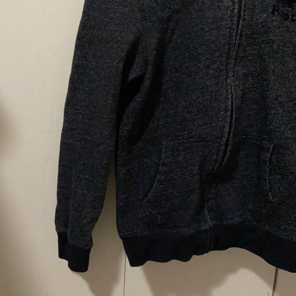 Roots Black & White Marled Zip Up Hoodie - Picture 4 of 7